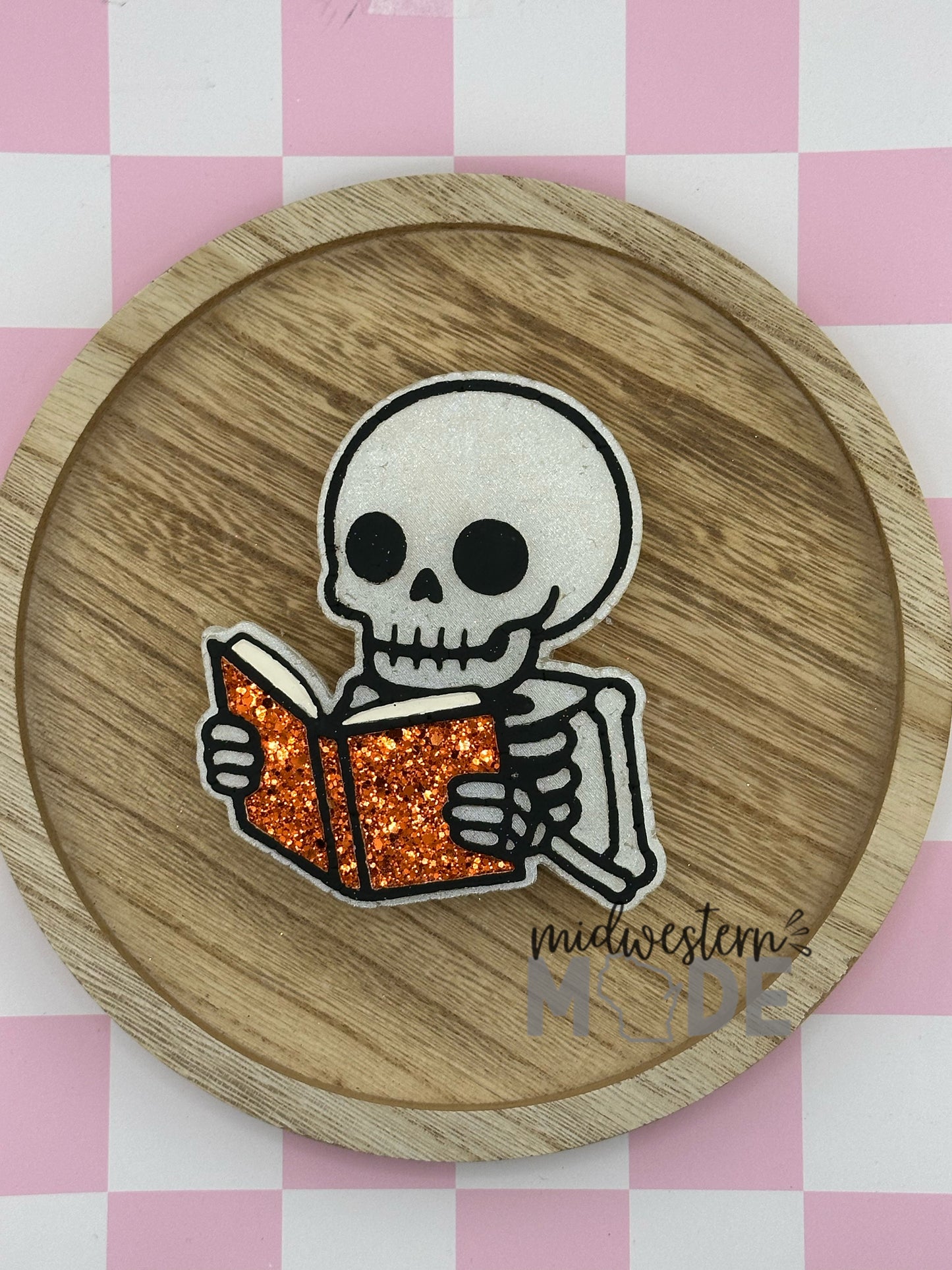 Reading Skeleton Freshie