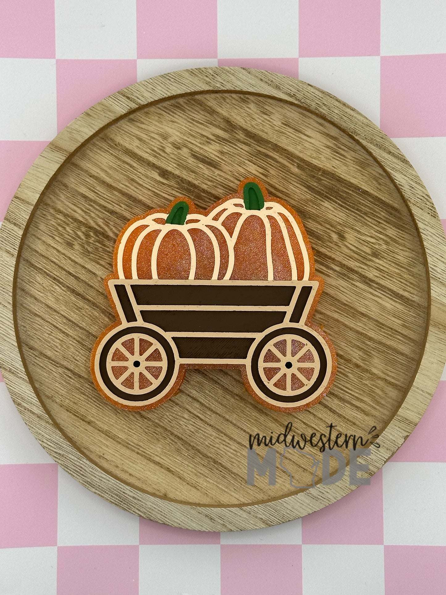 Pumpkin Wagon Freshie