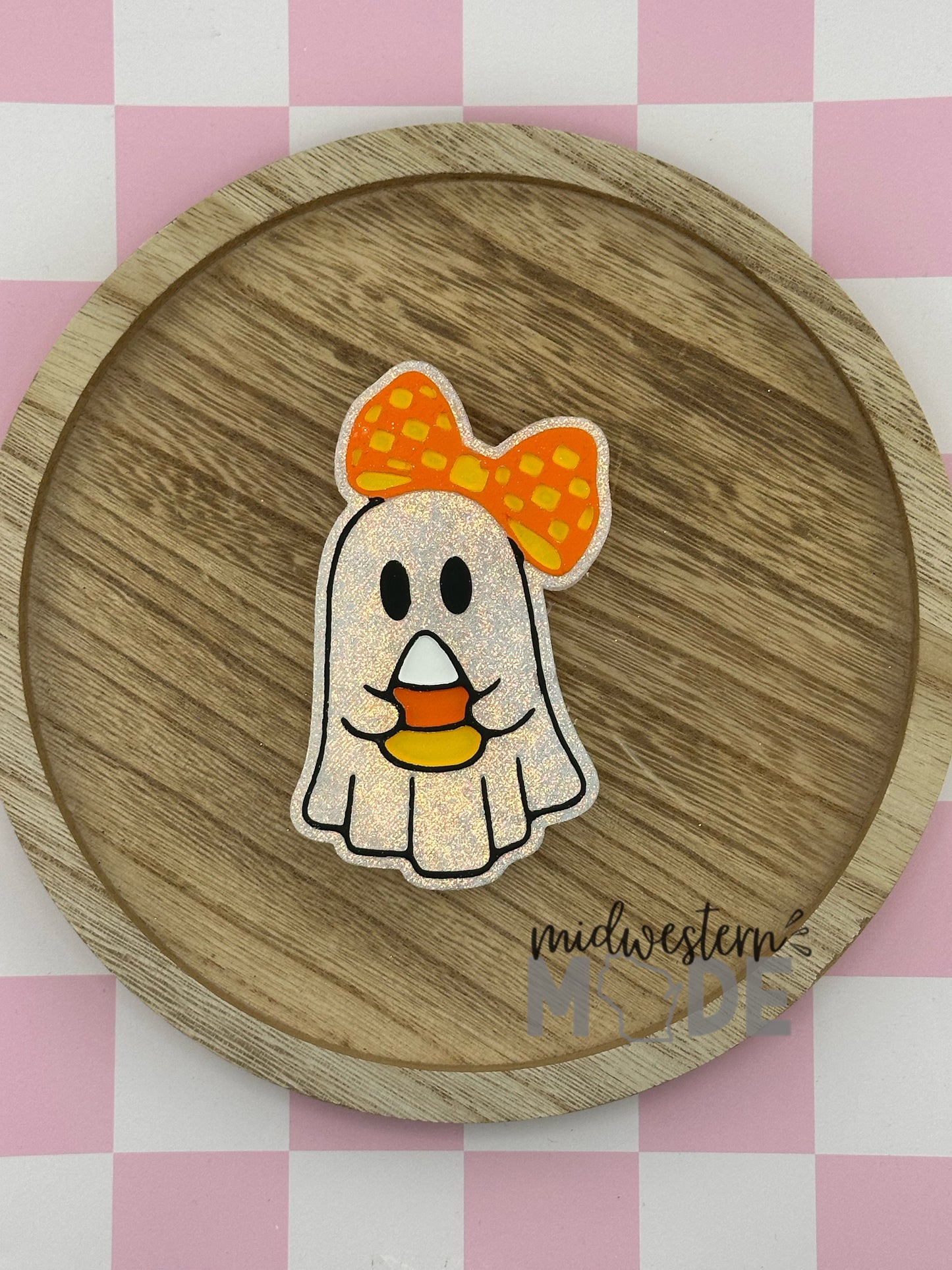 Candy Corn Ghost Freshie