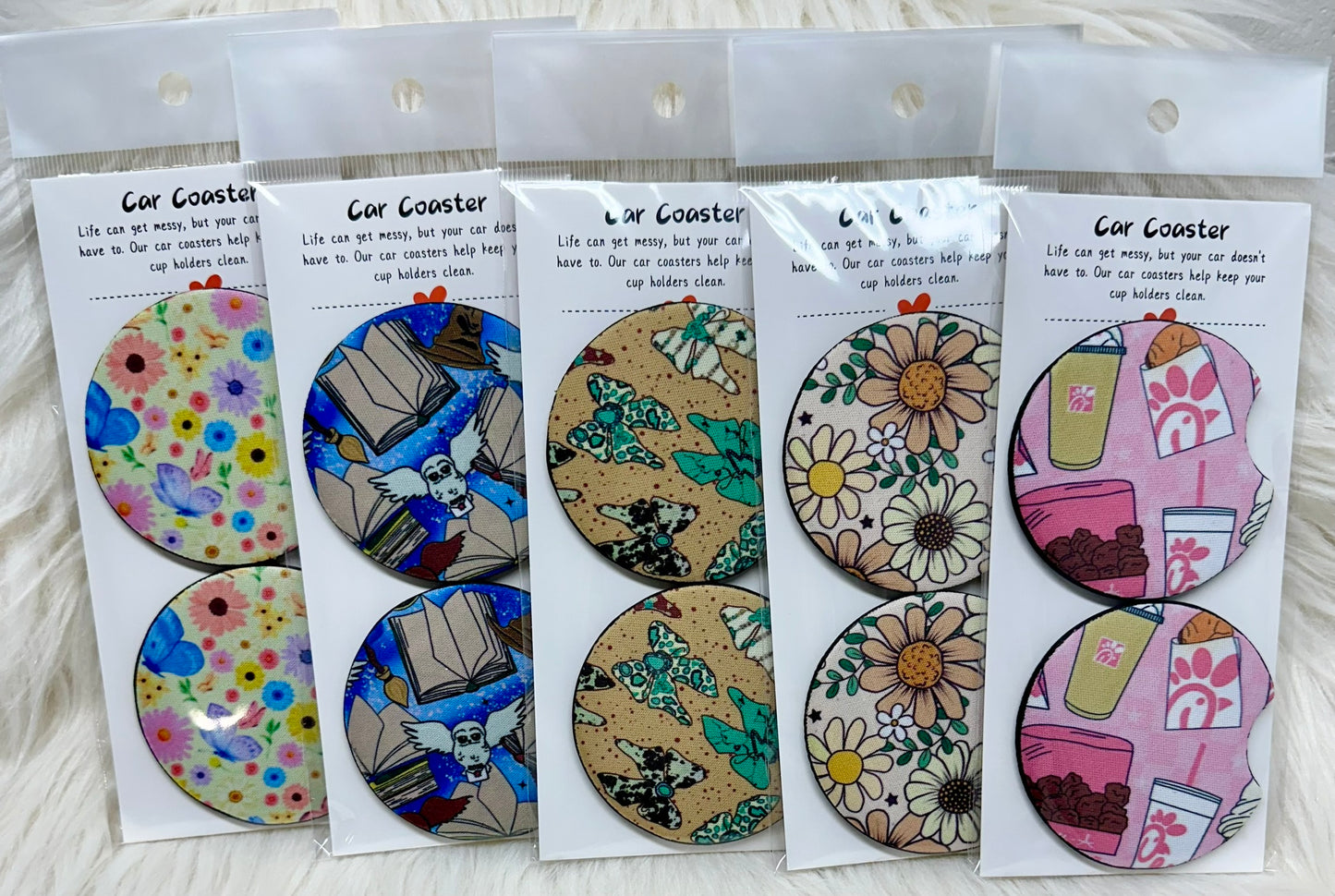 Custom Car Coasters