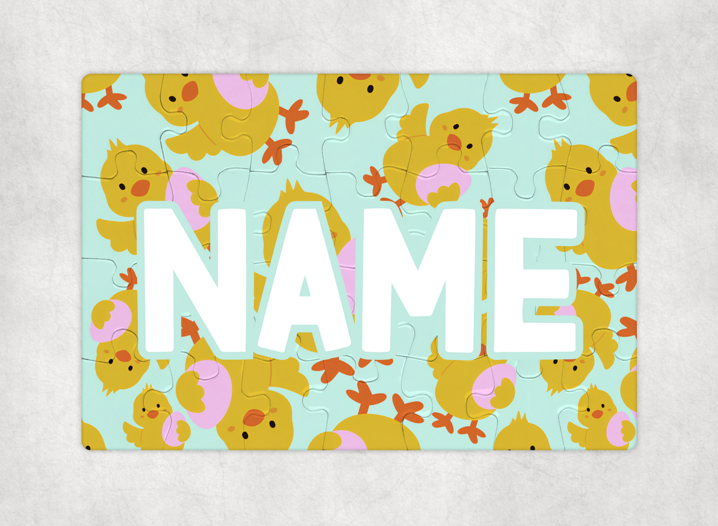 Pink Chicks Custom Puzzle