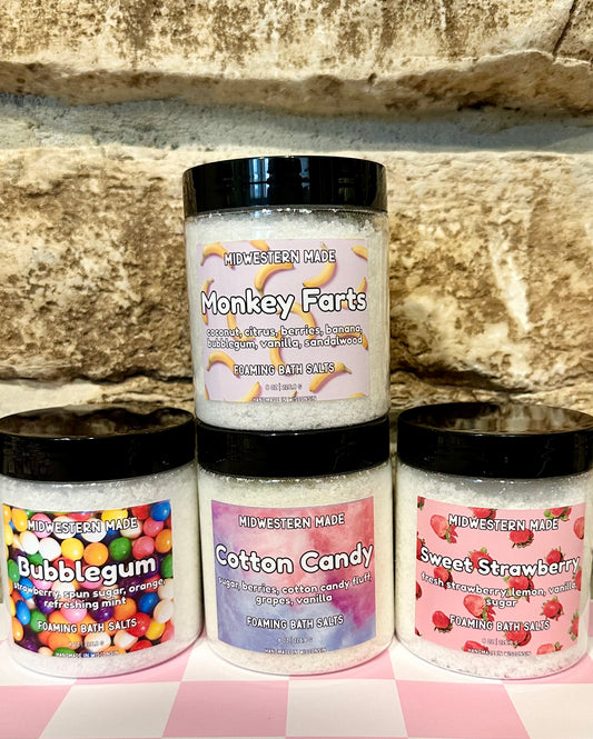 Kid’s Foaming Bath Salts