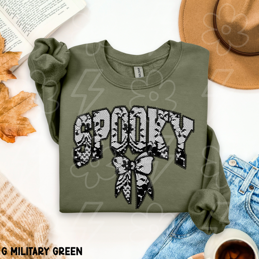 Spooky Faux Lace