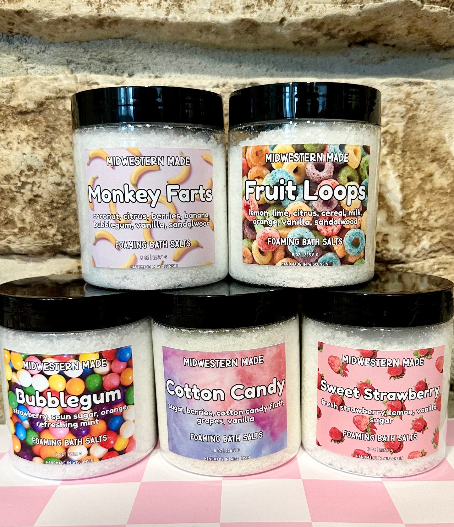 Kid’s Foaming Bath Salts