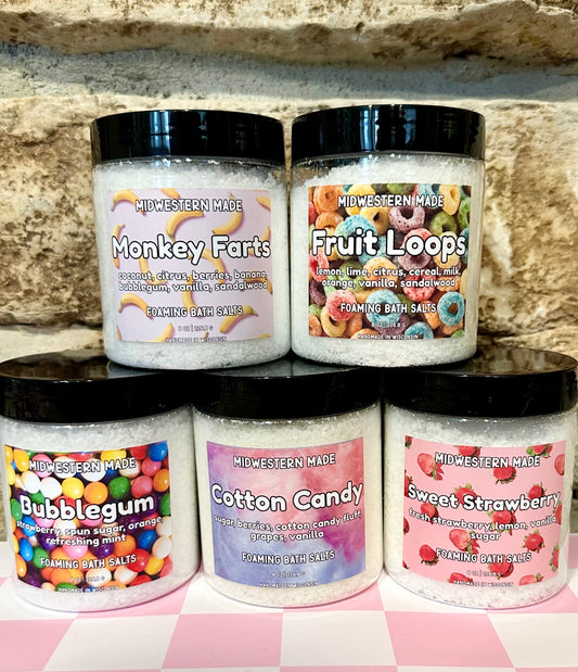 Kid’s Foaming Bath Salts