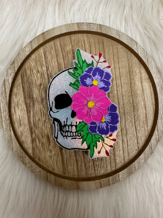 Floral Skull Freshie