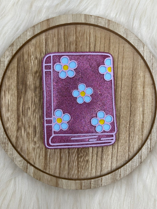 Floral Book Freshie