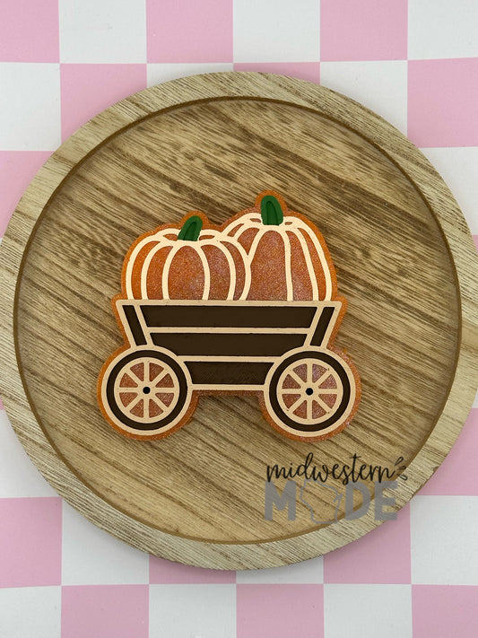Pumpkin Wagon Freshie