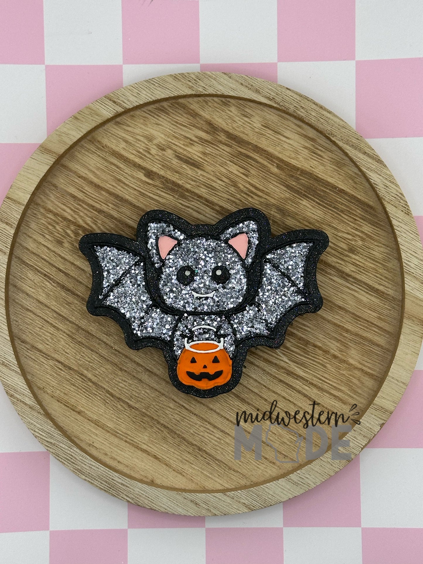 Bat Pumpkin Bucket Freshie