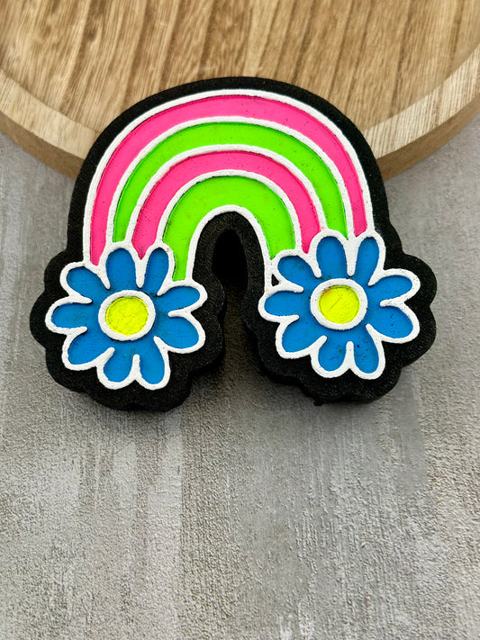 Rainbow Flower Freshie