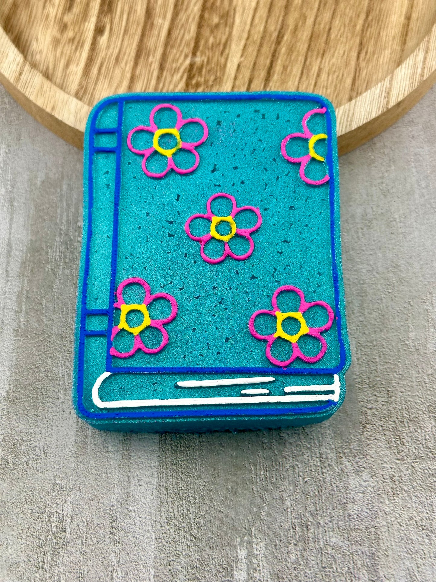 Floral Book Freshie