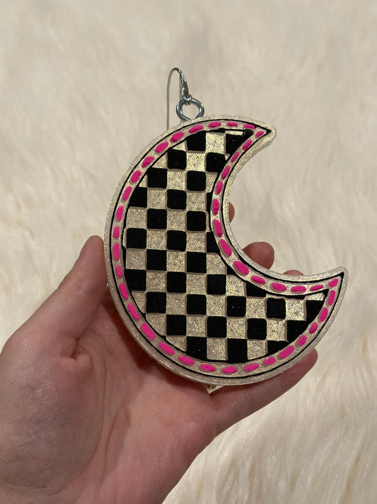 Checkered Moon Freshie