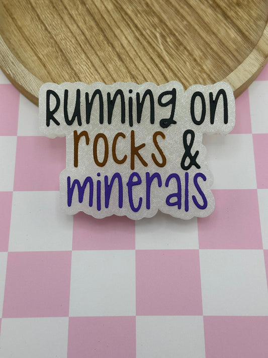 Running On Rocks & Minerals Freshie