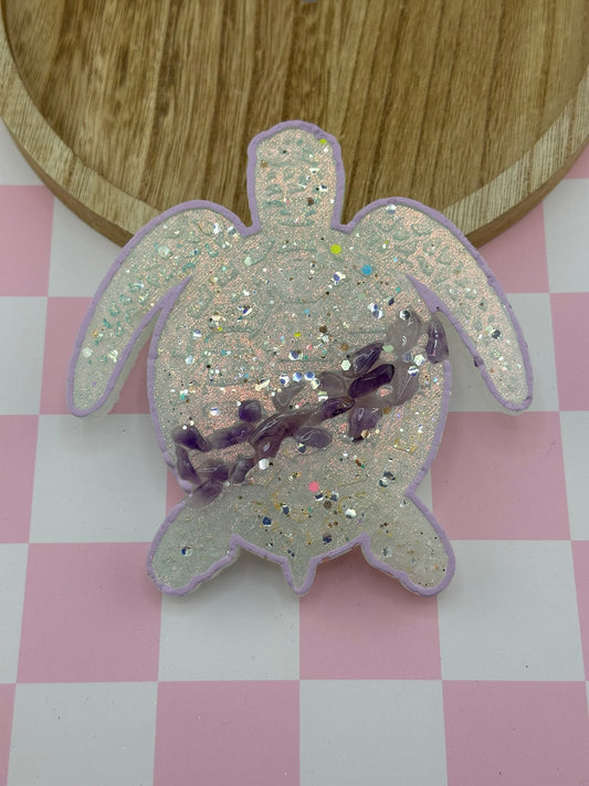 Sea Turtle Crystal Freshie