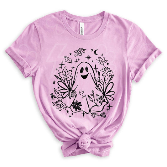 Cute Floral Ghost