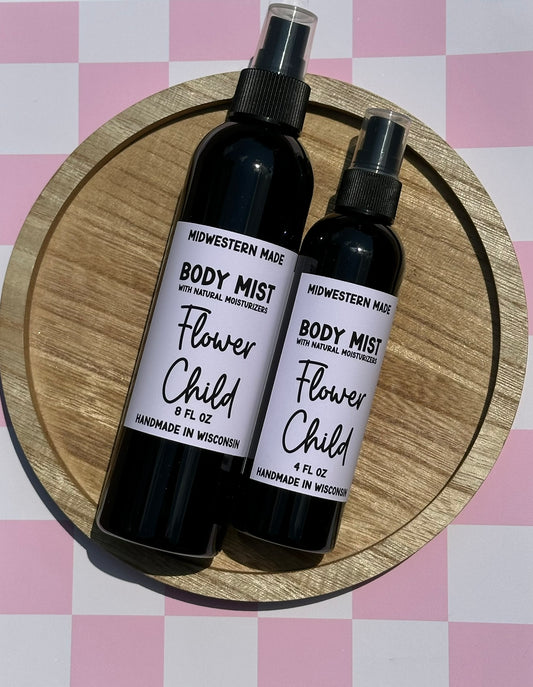 Body Mist - with Natural Moisturizers