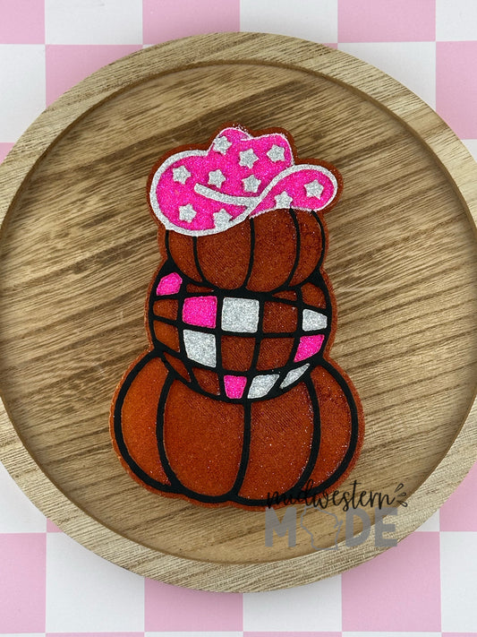 Cowboy Pumpkin Stack Freshie