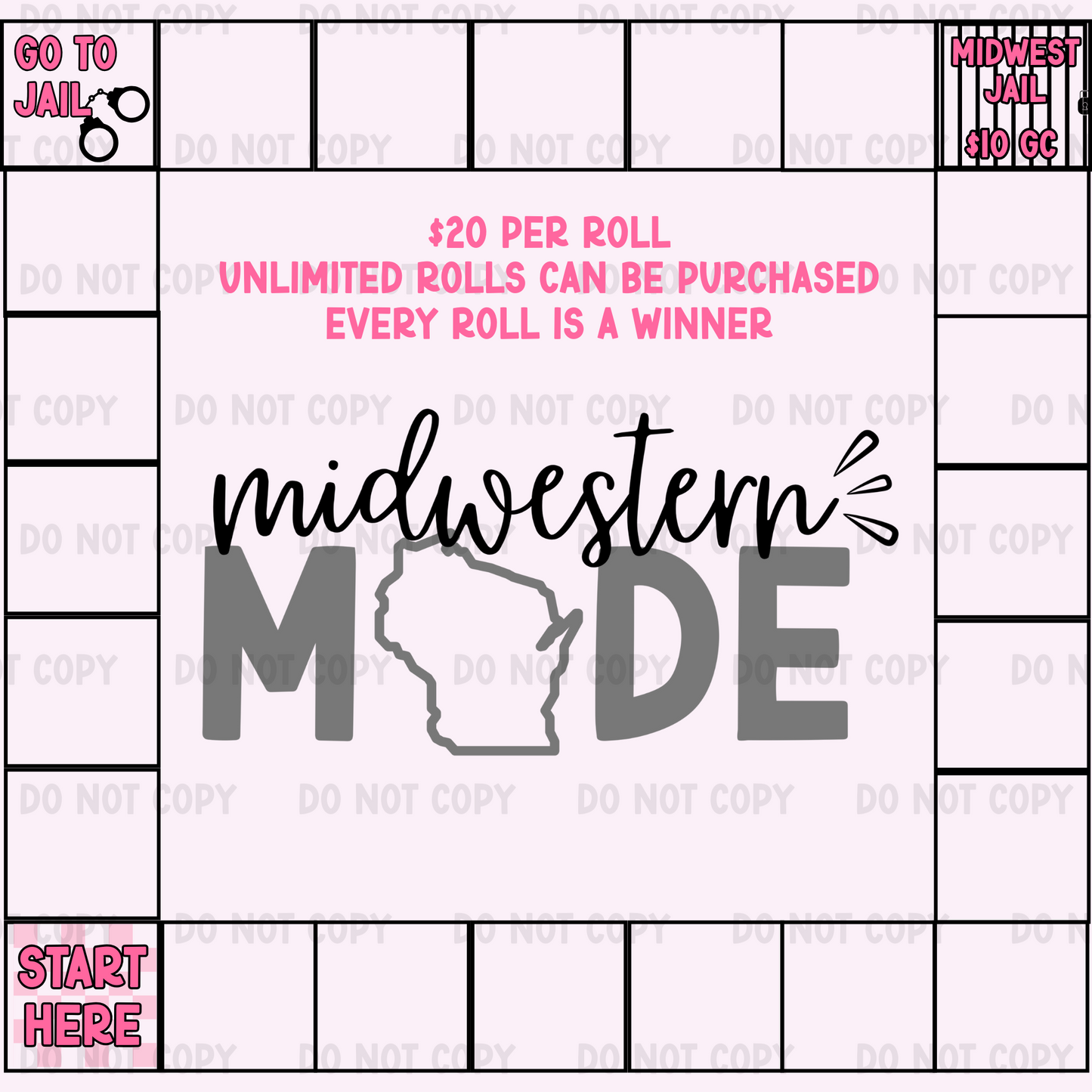 Midwestopoly Game Roll