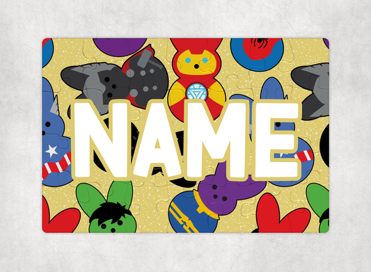 Superhero Easter Custom Puzzle