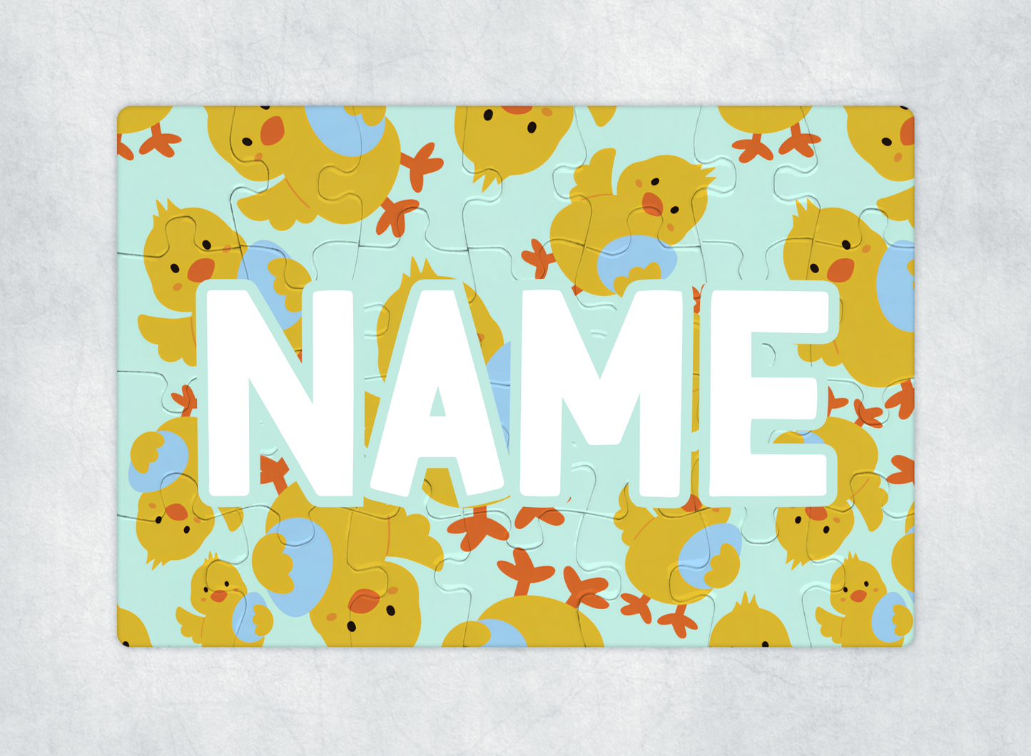 Blue Chicks Custom Puzzle